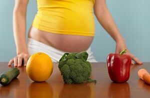 El embarazo como contraindicación para adelgazar 10 kg en 1 mes. 