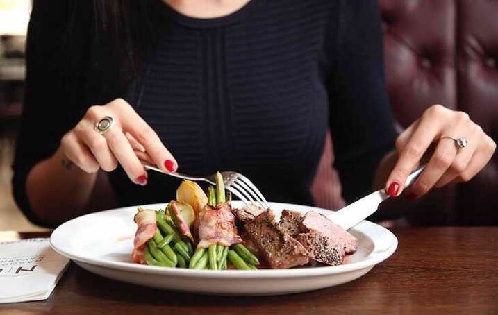 Dieta de proteínas y grasas
