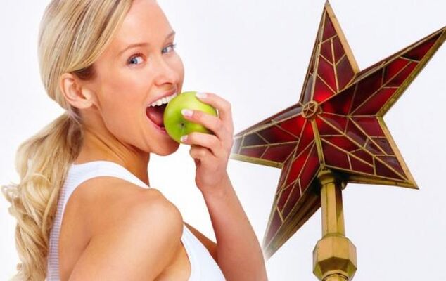Dieta del Kremlin para bajar de peso
